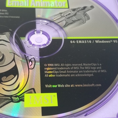 Master Clips Email Animator MasterClips Windows 95 1998 - Photo 5/6