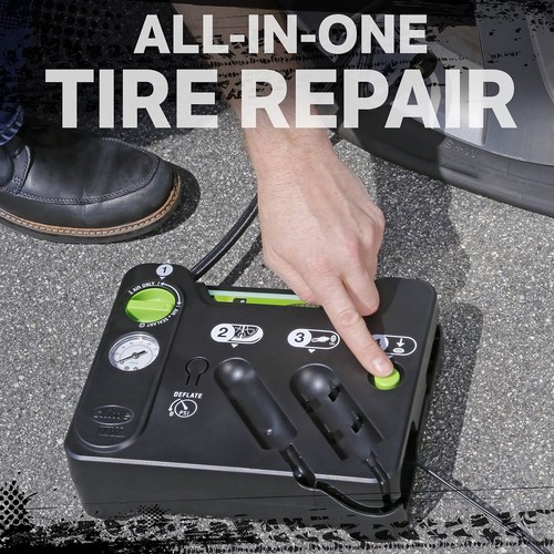 Slime 50122 Flat Tire Puncture Emergency Kit Includes Sealant and Tire Infla... - Picture 2 of 7