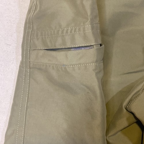 Exofficio Shorts Mens 34 Green Outdoor Hiking Fishing Nylon Cargo Safari R226 - Picture 7 of 8