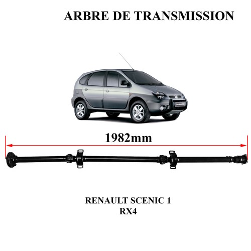 Arbre de transmission pour Renault Scénic Rx4 1,8 2,0 16v 1,9 Dci - 7711135221 - Imagen 8 de 12