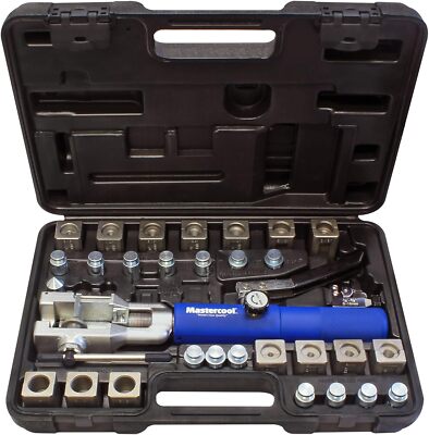 Mastercool 72475-PRC Universal Hydraulic Flaring Tool Set with Tube Cutter
