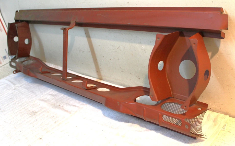 1972 1973 1974 1975 1976 Ford Courier NOS FRONT RADIATOR CORE SUPPORT ASSEMBLY - Image 3 of 4