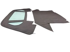 Fits: Mercedes-Benz 90-02 R129 SL Soft Top w/DOT Window DARK BROWN GERMAN CANVAS
