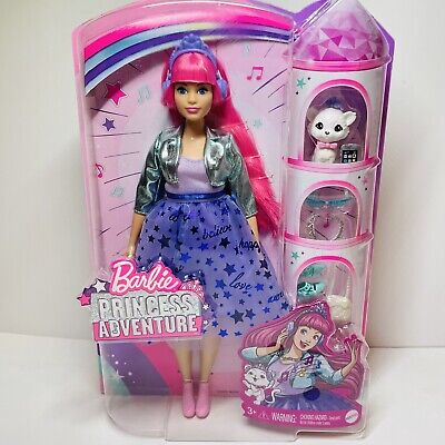 Barbie Princess Adventure Deluxe Princess Daisy Doll w/ Pet