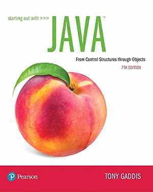 Starting Out with Java: From Control - Paperback, by Gaddis Tony - Good