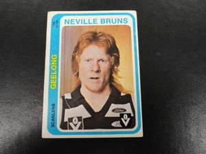 1979 SCANLENS CARD NO.108 NEVILLE BRUNS GEELONG eBay