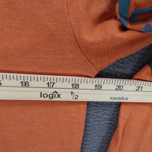 Lucky Brand T Shirt Teens Orange Long Sleeve Crew Neck Size XL (18/20 - Picture 5 of 20