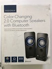 Insignia- 2.0 Bluetooth Lighted Speaker System (2pc) - Black