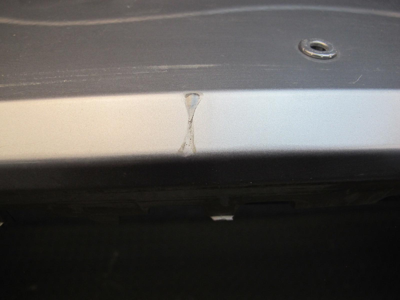 07-10 BENTLEY CONTINENTAL GTC REAR BUMPER COVER