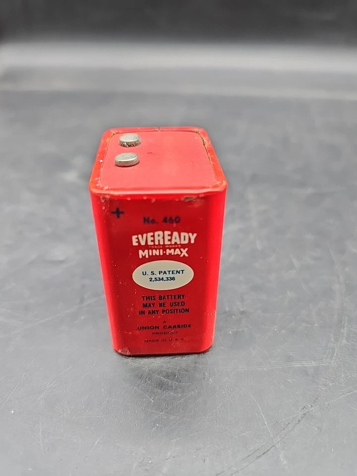 Batería Vintage EVEREADY "Nine Lives" 45 Voltios Nº460 Foto 4 de 4