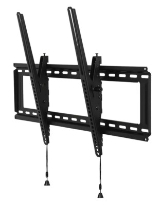 MW Mounts X-Large Tilt TV Wall Mount for TV s Up To 90  / 175 lbs Only 2  Thick