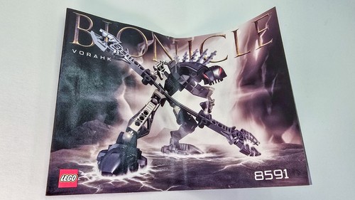 Lego Bionicle Rakshi 8587 8588 8589 8590 8591 8592 Complete w/Canister & Guides - Picture 8 of 20