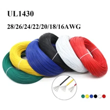UL1430 Flexible Electronic Wire 30AWG-16AWG PVC Insulated Tinned Copper Cable