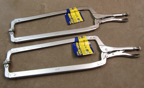 NOS! IRWIN USA NO.24SP THE ORIGINAL 24" VISE GRIP WELDING LOCKING PLIERS CLAMPS