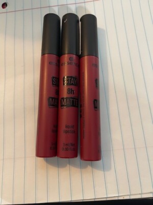3 Essence Stay Matte 8h Liquid Lipstick 09 Bite Me If you Can 925399