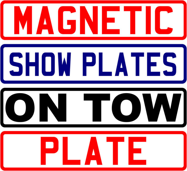 MAGNETIC MOTOR TRADE SHOW ROOM PLATE SIGN ADVERTISING REG VEHICLE MAGNETIC MOTOR TRADE SHOW ROOM PLATE SIGN ADVERTISING REG VEHICLE