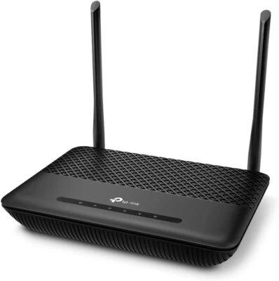 * TP-Link TD-W9960v WLAN VDSL DSL Modem Router 300Mbit/s DECT Media Server - Photo 1/4