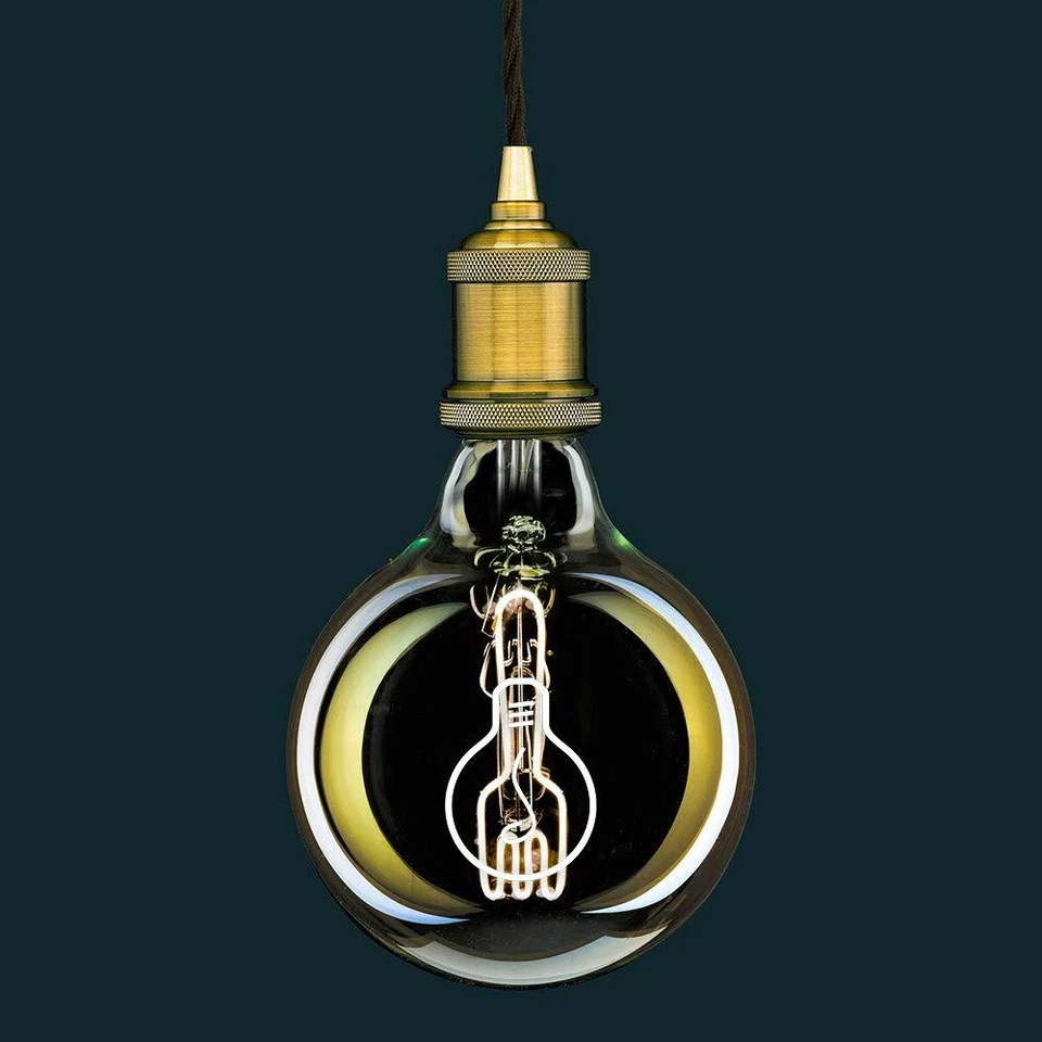 - Câble électrique textile couleur NOIR torsadé soie 5 mètres avec mise à la ... - Photo 3/4