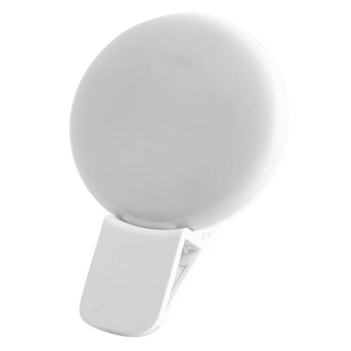 Clip portátil para teléfono móvil 10 LED anillo selfie belleza relleno flash lente luz lámpara - Imagen 16 de 21