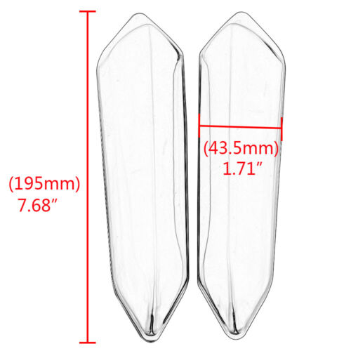 Chrome Windshield Windscreen Strut Covers For Honda Goldwing GL1800 2018-up 2PCS - Picture 3 of 10