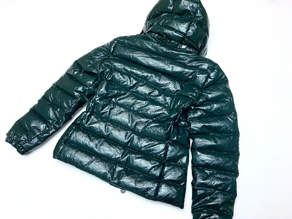 RRP $1970 RARE Auth MONCLER BADY Green Zip Up Down Puffer RRP $1970 RARE Auth MONCLER BADY Green Zip Up Down Puffer