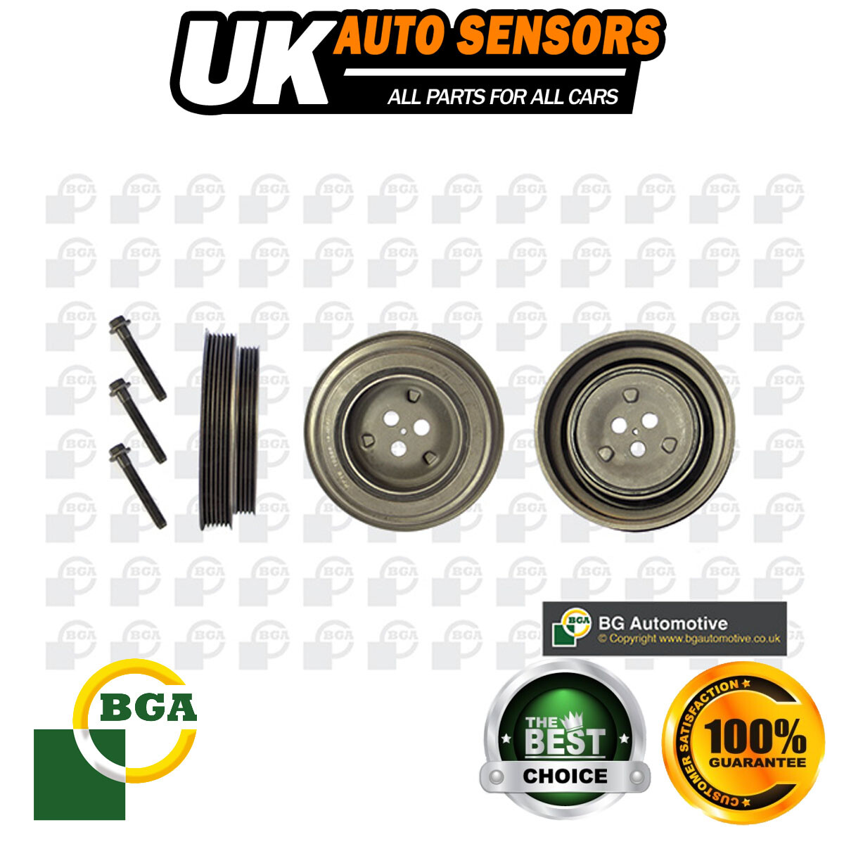 Juego de poleas de cigüeñal BGA para relé 2.2 dCi HDi para Ford Transit Citroen