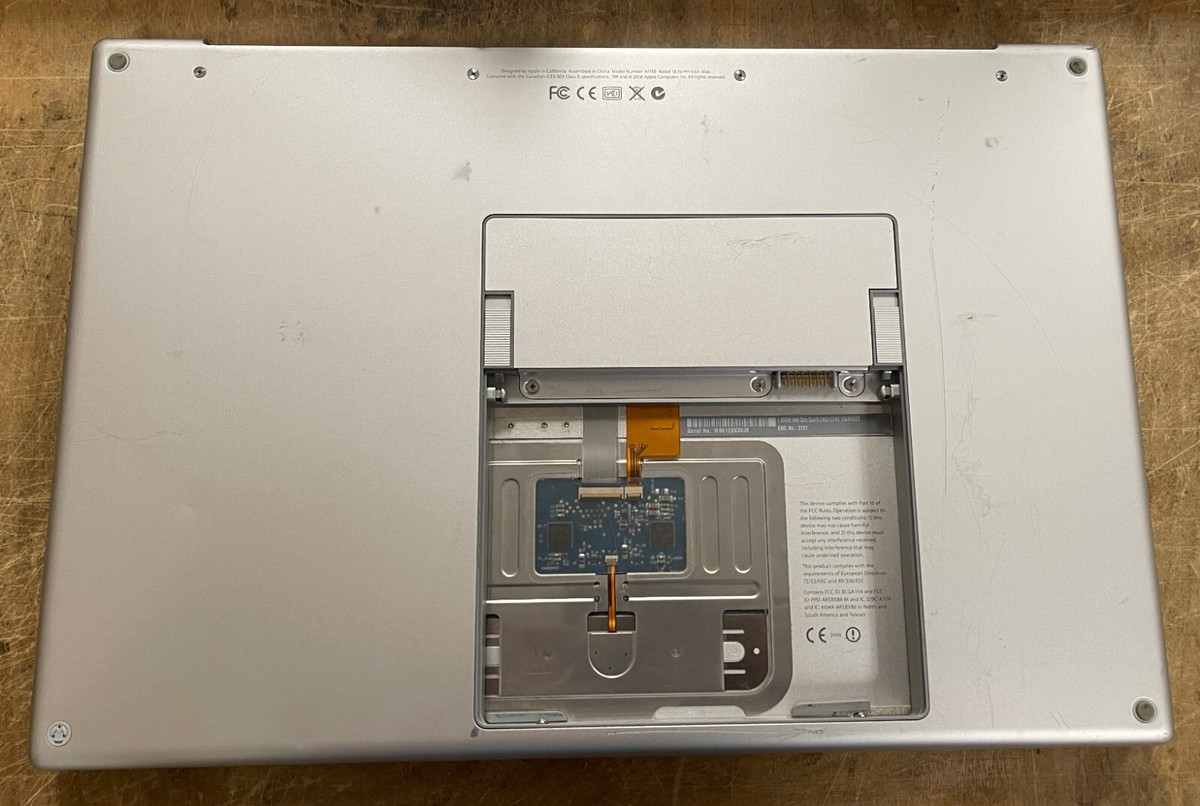 Apple MacBook Pro 15-inch March 2006 1.83GHz Intel Core Duo