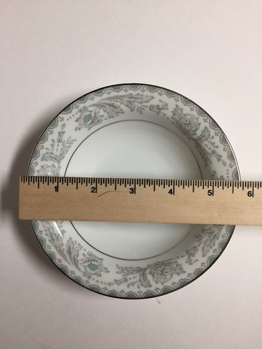 Noritake Belmont Rim Fruit Dessert Bowls 5 5/8” Set of 6 Pattern 5609 - Picture 4 of 7