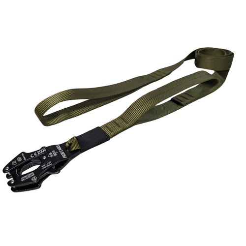 Heavy Duty Two Dual Double Traffic Handle Dog Pet Nylon Leash Kong FROG Clip - Picture 15 of 22