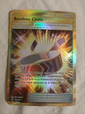 Carte Pokémon PCA Bandeau Choix Soleil lune Ombres Ardentes 162/147 Secrete 