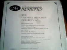 Creative Memories 12x12 White Pages Protectors Lot NIP sealed