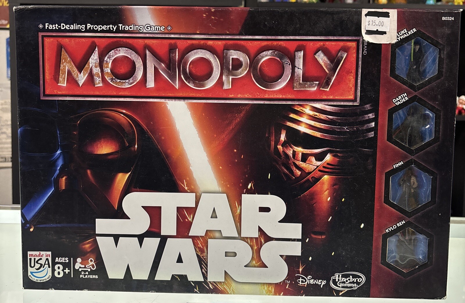 Jeu MONOPOLY STAR WARS édition 2015 Hasbro - Complet En Très Bon état, Joué Une Seule Fois