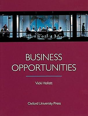 Business Opportunities: Students Book, Hollett, Vicki, Used; Good Book - Picture 1 of 1