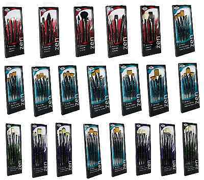 Pointed 8, Royal Brush Zen Brush Set Series 83 Watercolor Short Handle Set