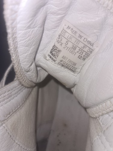 Y-3 Adidas 'Yuben' Trainers UK 5 EU 38 YOHJI YAMAMOTO White High-Top Sneakers - Picture 21 of 23