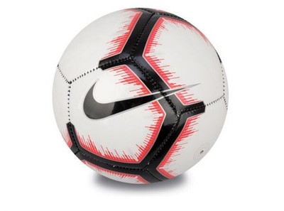 red and white premier league ball