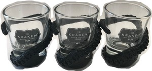 View Kraken Rum With Tiki Glass PNG