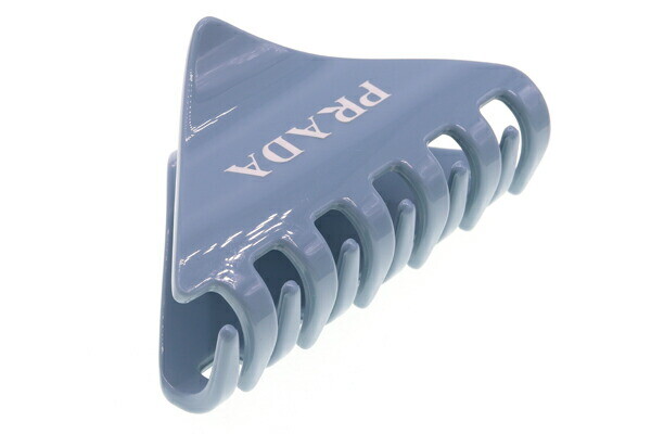 PRADA Hair Accessories Plex Hair Clip 1IF109 Light Blue New