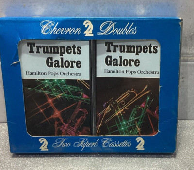 Trumpets Galore Hamilton Pops Orchestra  2 X Cassette Tapes