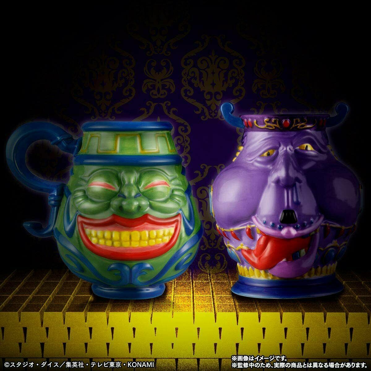 Yu Gi Oh Pot of Greed Pot of Avarice Art Mug Set Anime Goods kitchen