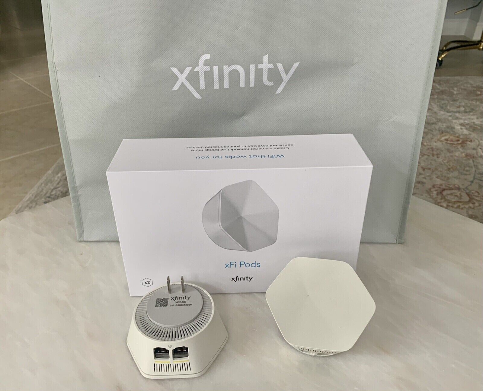 XFINITY XE2 SG 2nd Generation XFI Pod WiFi Extender Repeater 2Pack xfinity-xe2-sg-2nd-generation-xfi-pod-wifi-extender-repeater-2pack