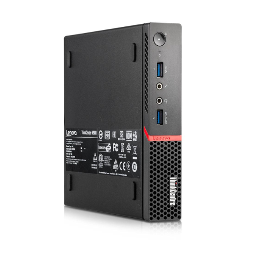 Lenovo ThinkCentre M900 Tiny Desktop PC i7 6700T 8GB RAM 256GB SSD WiFi Win 10 - Picture 1 of 2
