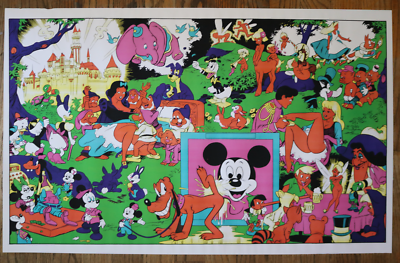 Disney Memorial Orgy Poster by Wally Wood | eBay