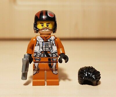 LEGO® 1 x Star Wars Figur Poe Dameron mit kleinem Blaster NEU sw0931 aus 75273