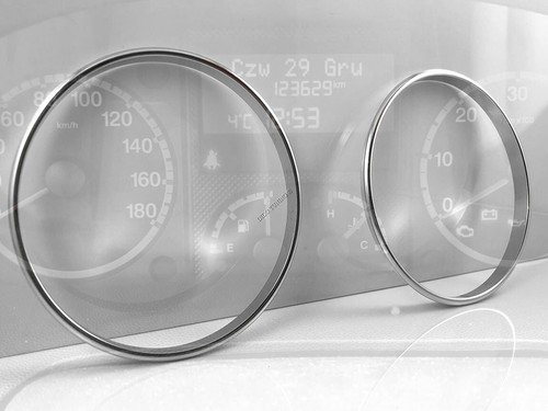 Se adapta a Ram ProMaster 2 piezas aluminio pulido anillos de velocímetro anillos de velocímetro - Imagen 4 de 12