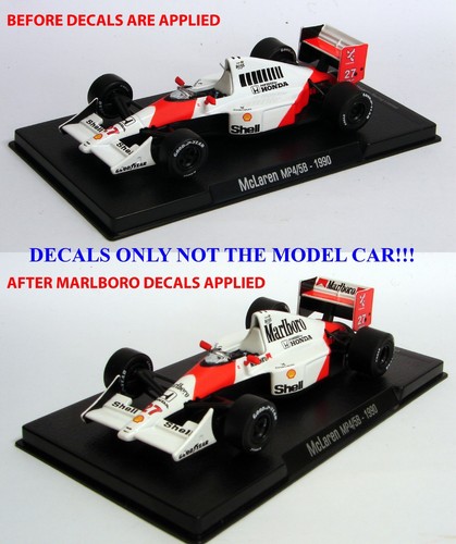 DECALS Ayrton Senna 1990 McLaren MP 4/5B 1:43 Formula 1 F1 ALTAYA - Picture 2 of 10