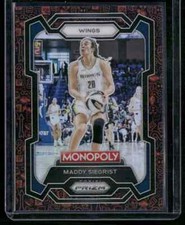2024 Panini Prizm Monopoly WNBA #59 Maddy Siegrist Red Classic Icons