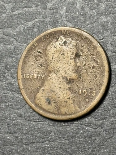 1913 'S' Lincoln Wheat Penny AG Condition