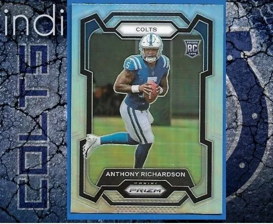 Anthony Richardson 2023 Panini Prizm Silver Prizm SP Rookie #343 RC       (255)