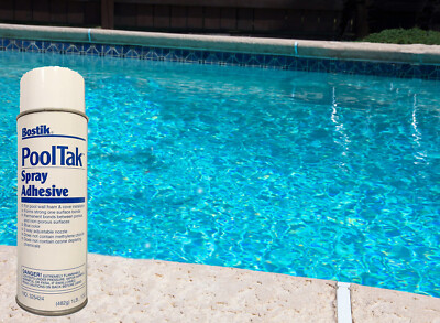 Bostik Swimming Pool Wall Foam Spray Adhesive (Various Quantities)